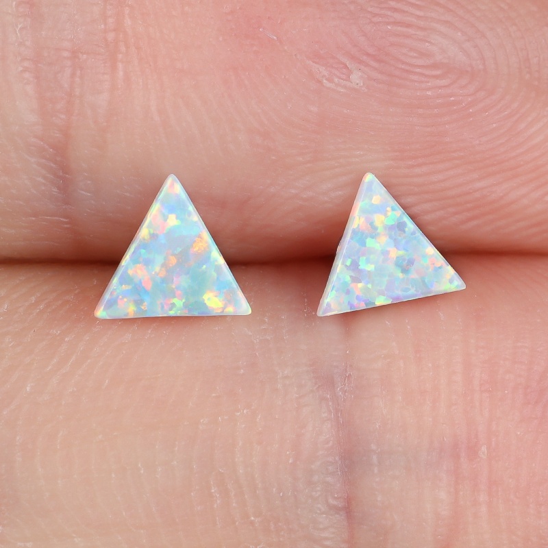 Women'S Accessories Australia - White Australia Treasure Flat Triangular Ear