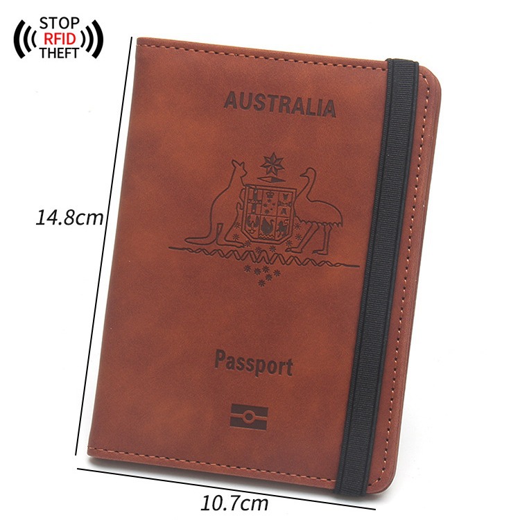 Australia Passport Cover Rfid  - Women'S Accessories Australia ulasan dan harga