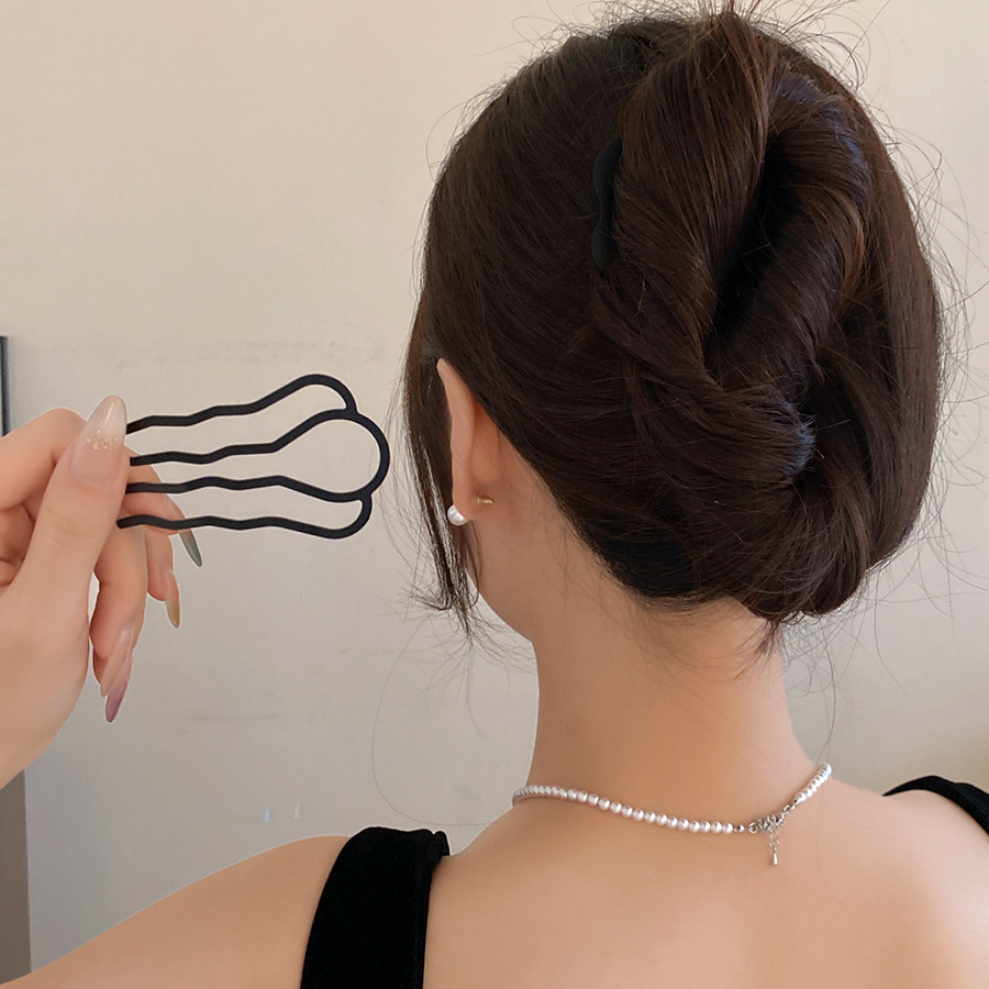Metal U-Shaped Hair Fork Combs - Hair Fork Stick ulasan dan harga