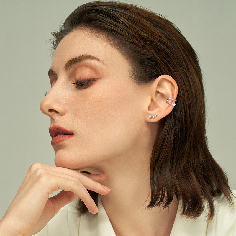 IOGOU Cuff Earrings for Women  - Women'S Emo Accessories ulasan dan harga