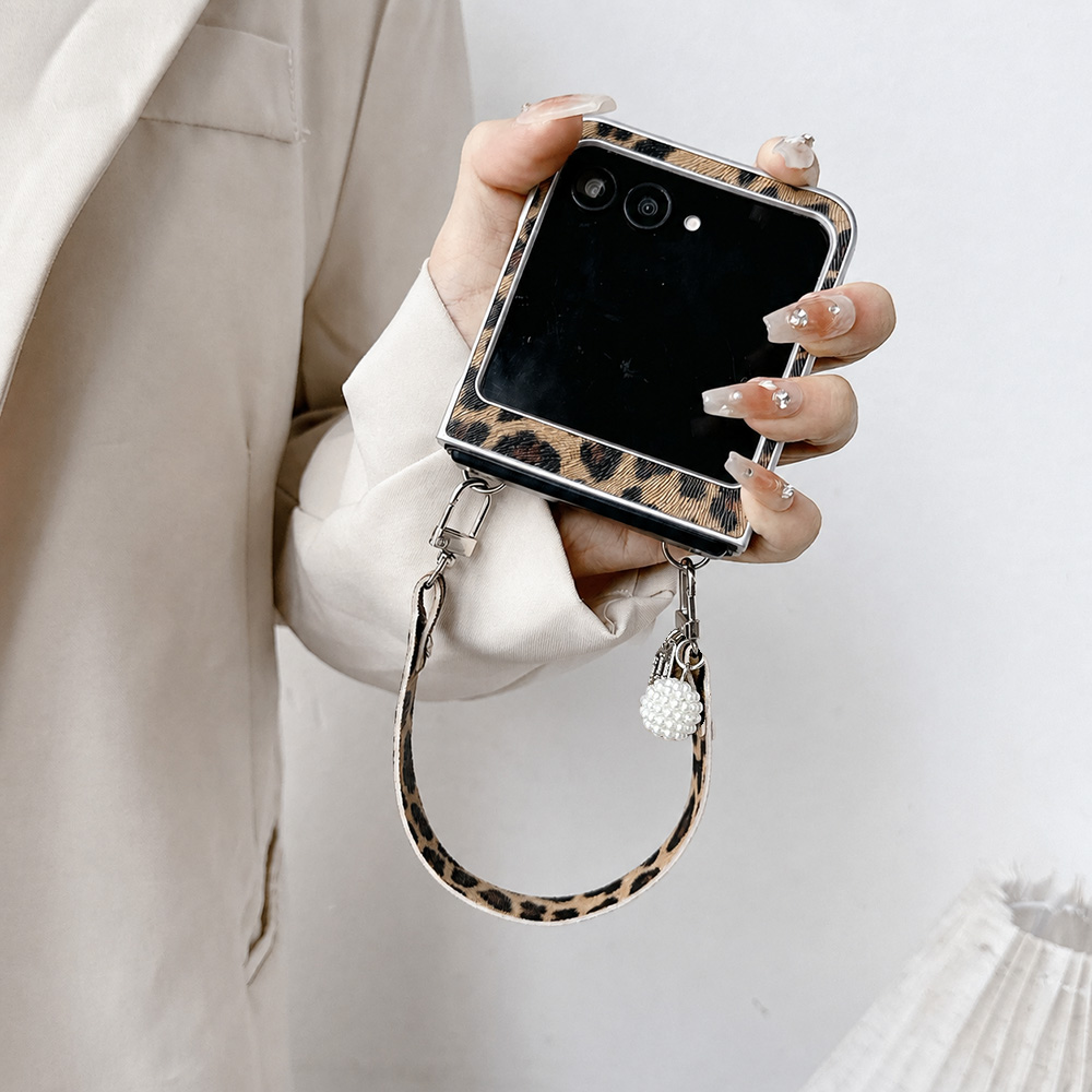 Leopard Print Folding Flip Pho - Women'S Accessories For Suit ulasan dan harga