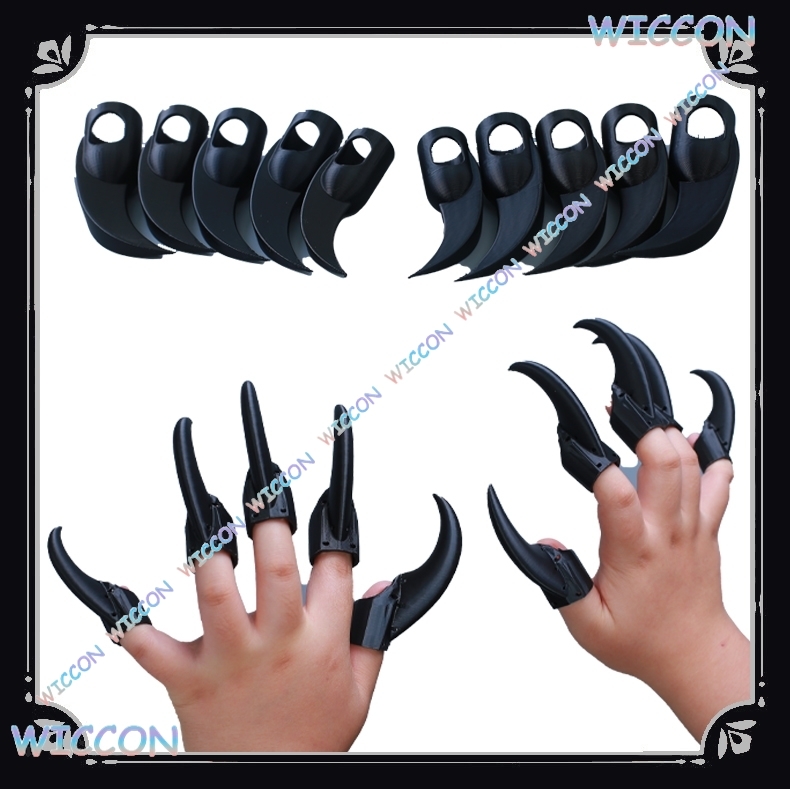 Animal Costume Fingernails Bla - Women Accessories Products ulasan dan harga
