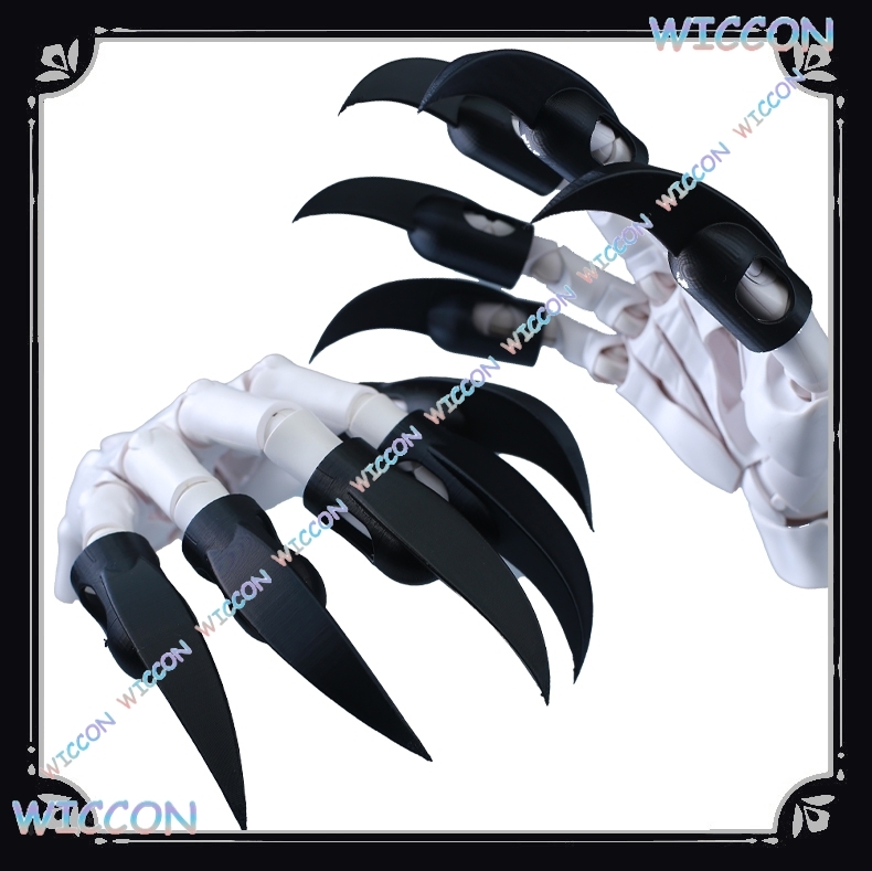 Animal Costume Fingernails Bla - Women Accessories Products ulasan dan harga