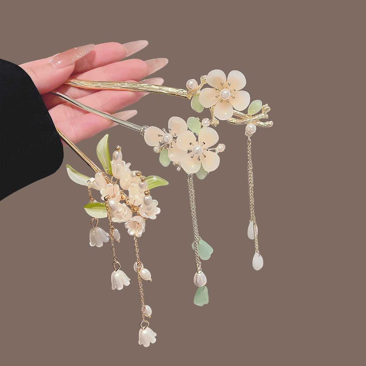 Vintage Chinese Style Tassel H - Hair Fork Stick ulasan dan harga