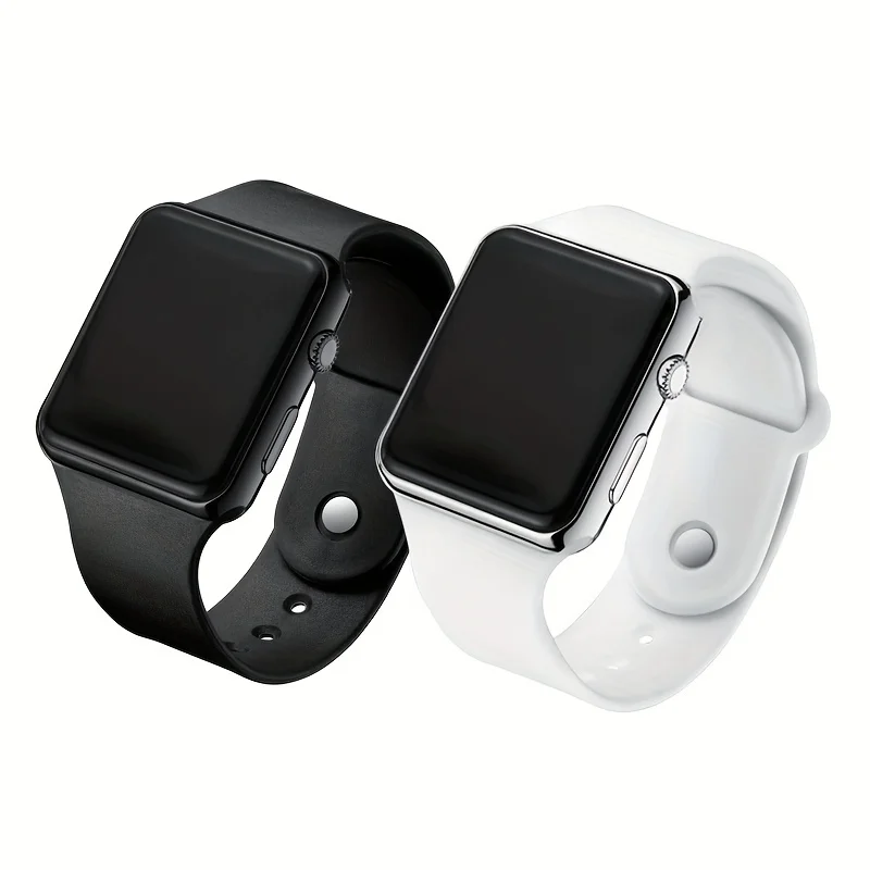 2pcs Couples Watch LED Display - Women Accessories Display ulasan dan harga