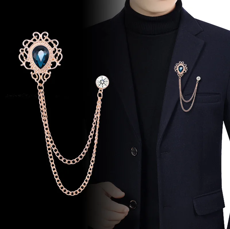 New Vintage Tassel Chain Rhine - Women'S Accessories For Suit ulasan dan harga