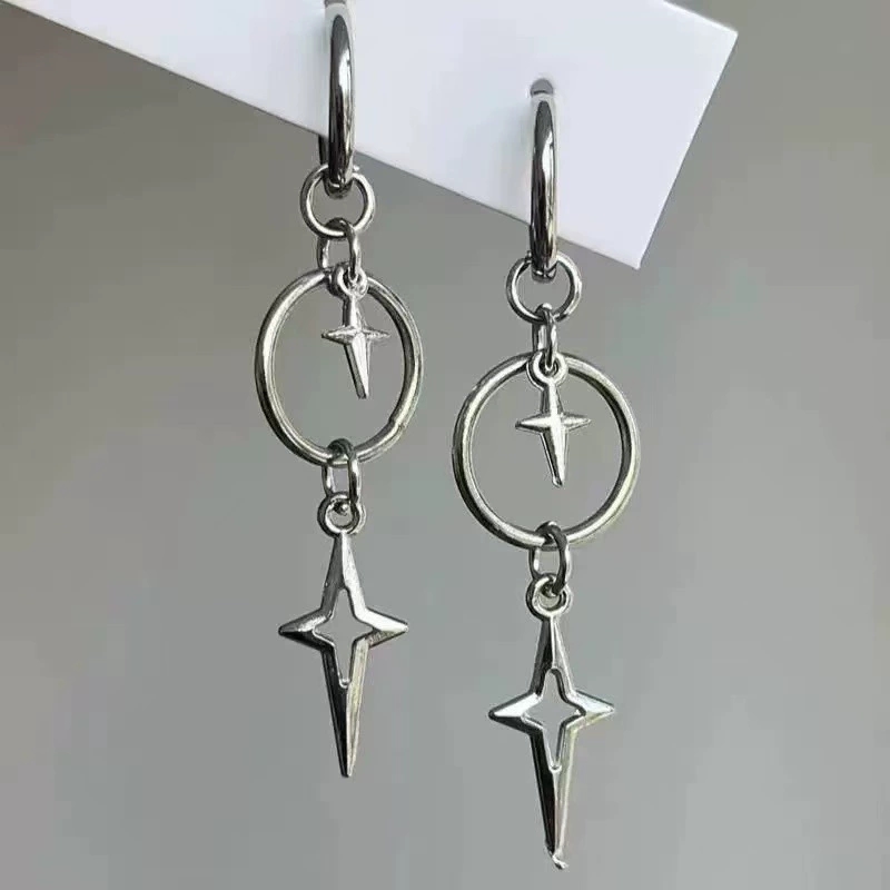 Personalized Punk Cross Star P - Women'S Emo Accessories ulasan dan harga