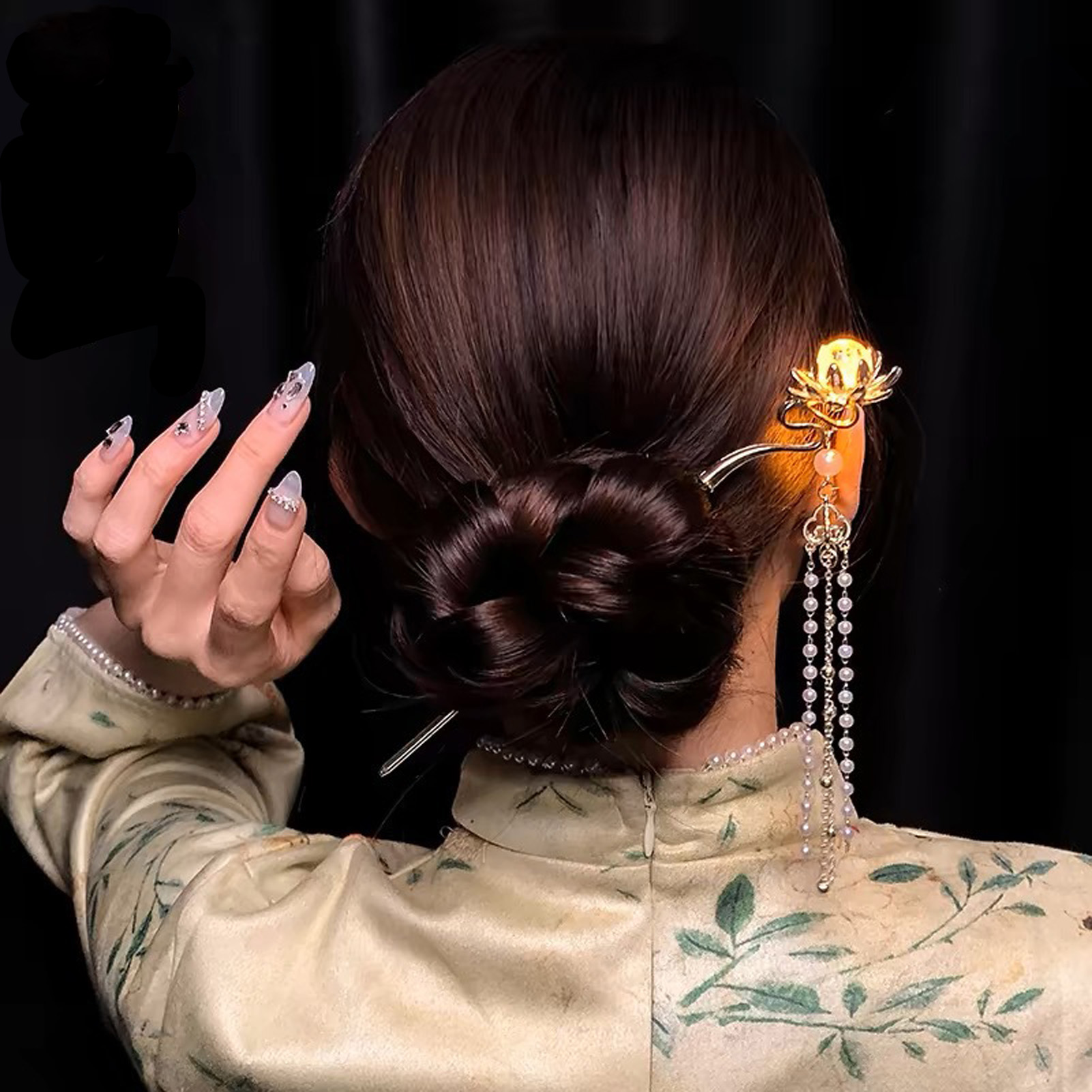 Luminous Flower Hairpin Exquis - Hair Fork Stick ulasan dan harga