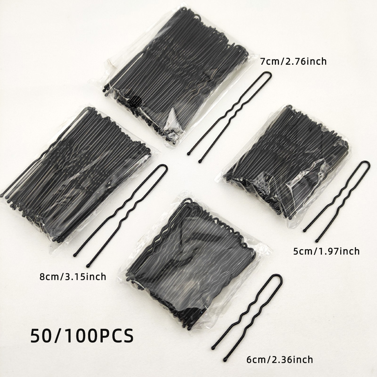 50/100 PCS Women 5/6/7/8 cm Ha - Hair Fork Stick ulasan dan harga