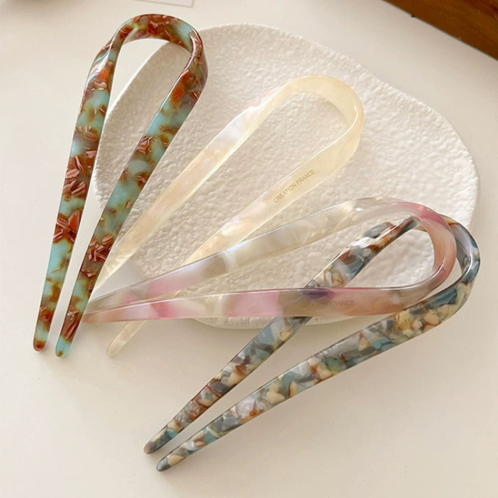 Retro U-shaped hairclip for wo - Hair Fork Stick ulasan dan harga