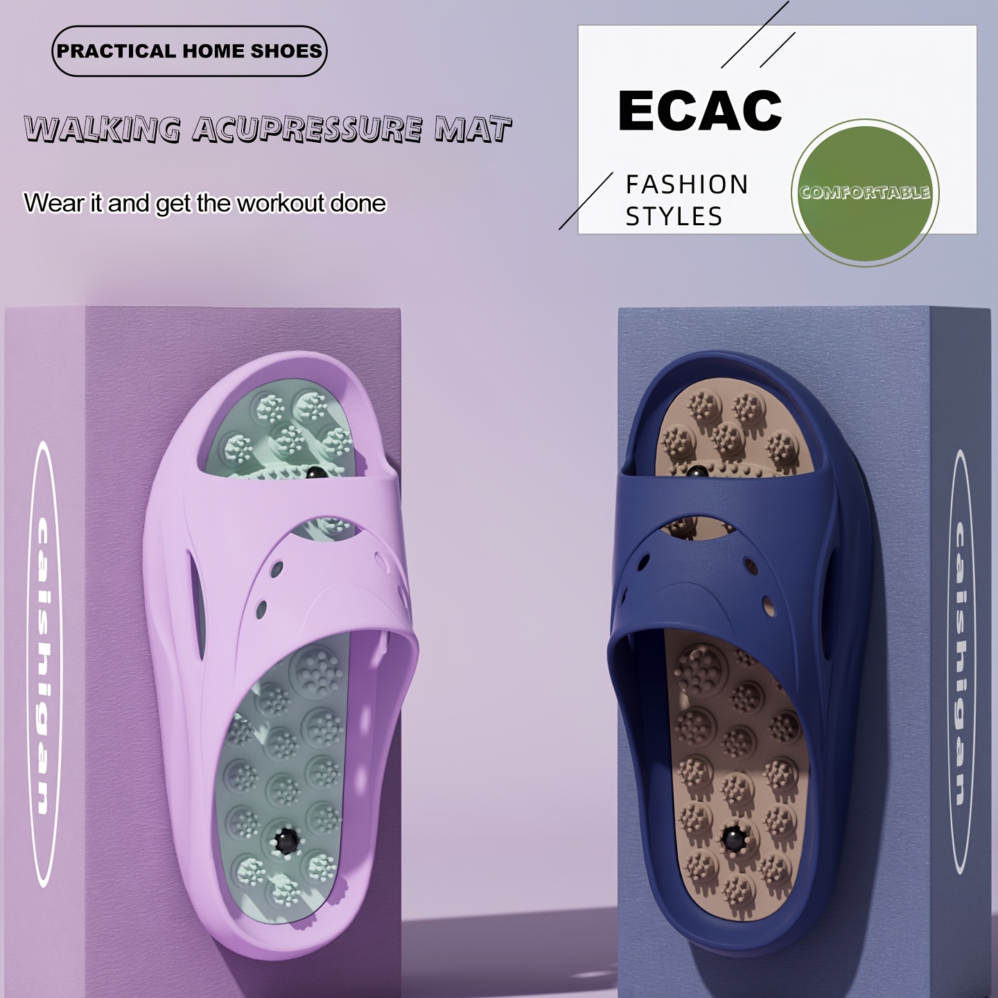Women Men EVA Massage Slippers - Women'S Shoes And Accessories ulasan dan harga