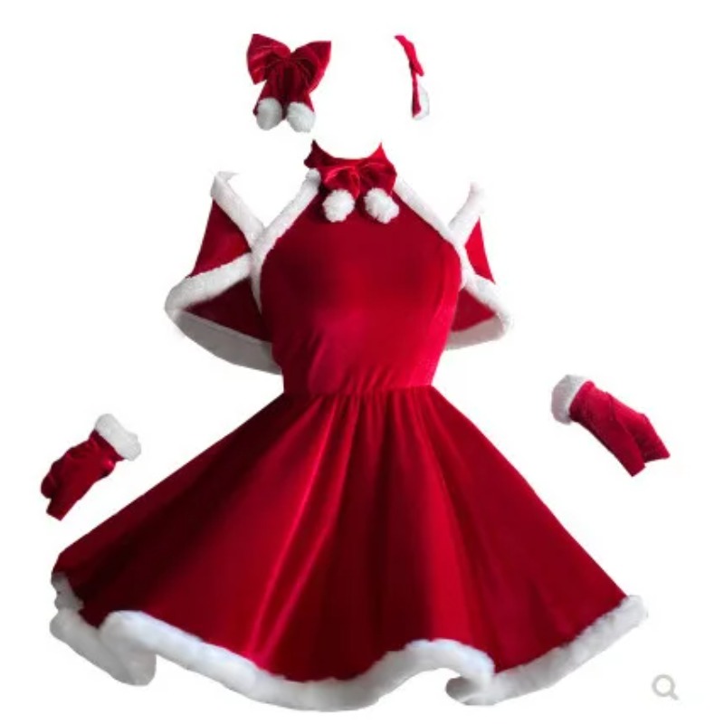 Christmas Cosplay Costume Dres - Women Accessories Products ulasan dan harga