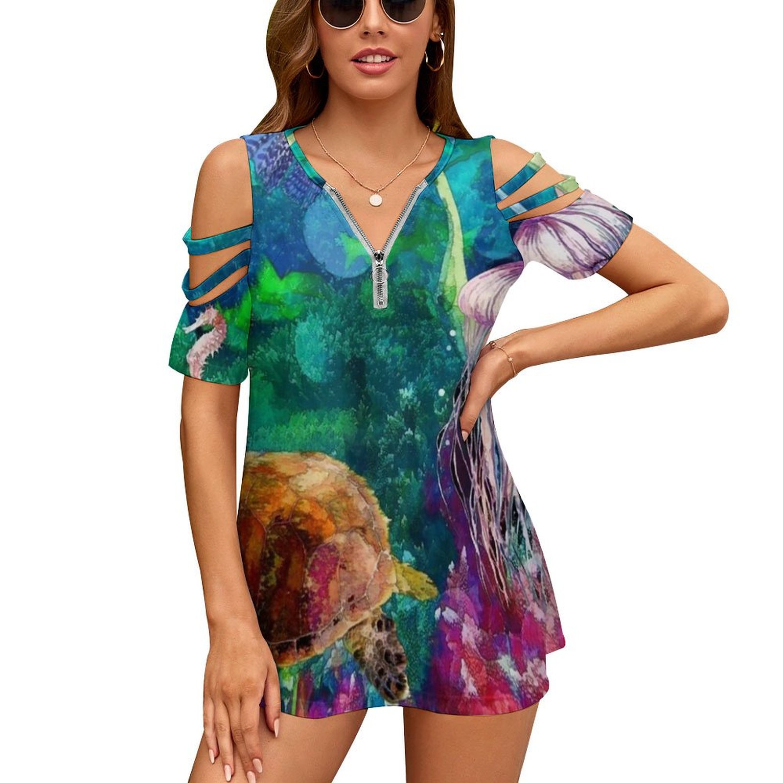 Turtles On The Reef Women Zipp - Women'S Accessories Australia ulasan dan harga