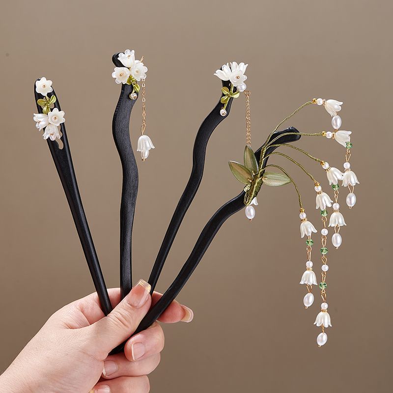 Lily Of The Valley1 Hair Stick - Hair Fork Stick ulasan dan harga