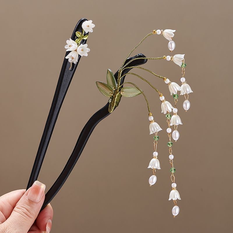 Lily Of The Valley1 Hair Stick - Hair Fork Stick ulasan dan harga