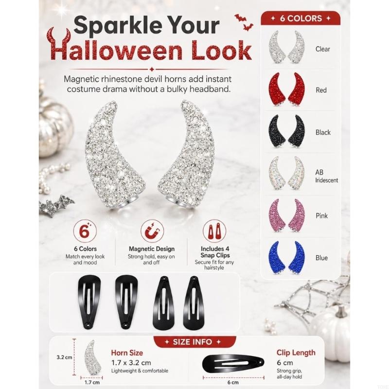 Blingbling Party Devil Horn Ha - Women Accessories Display ulasan dan harga
