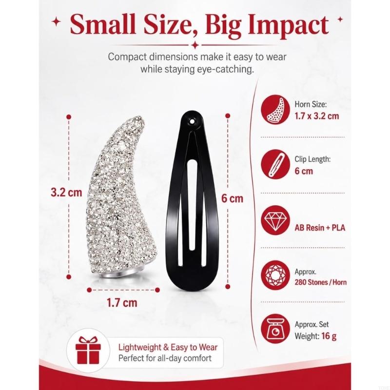 Blingbling Party Devil Horn Ha - Women Accessories Display ulasan dan harga
