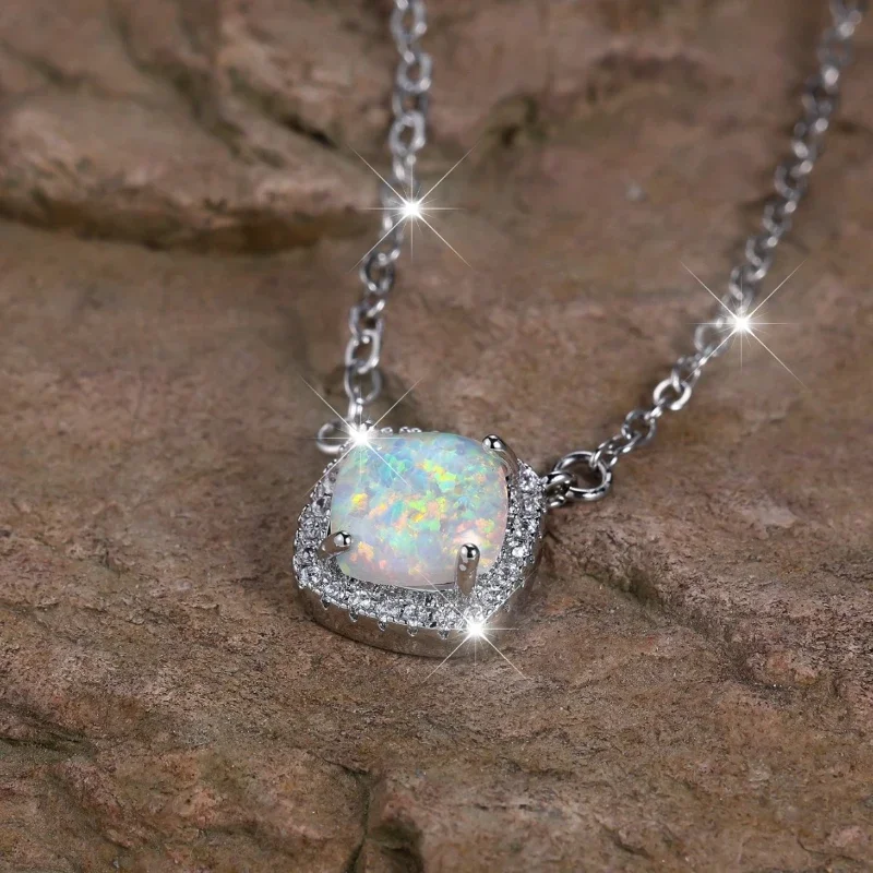 White Zircon Necklace for Wome - Women'S Accessories Australia ulasan dan harga