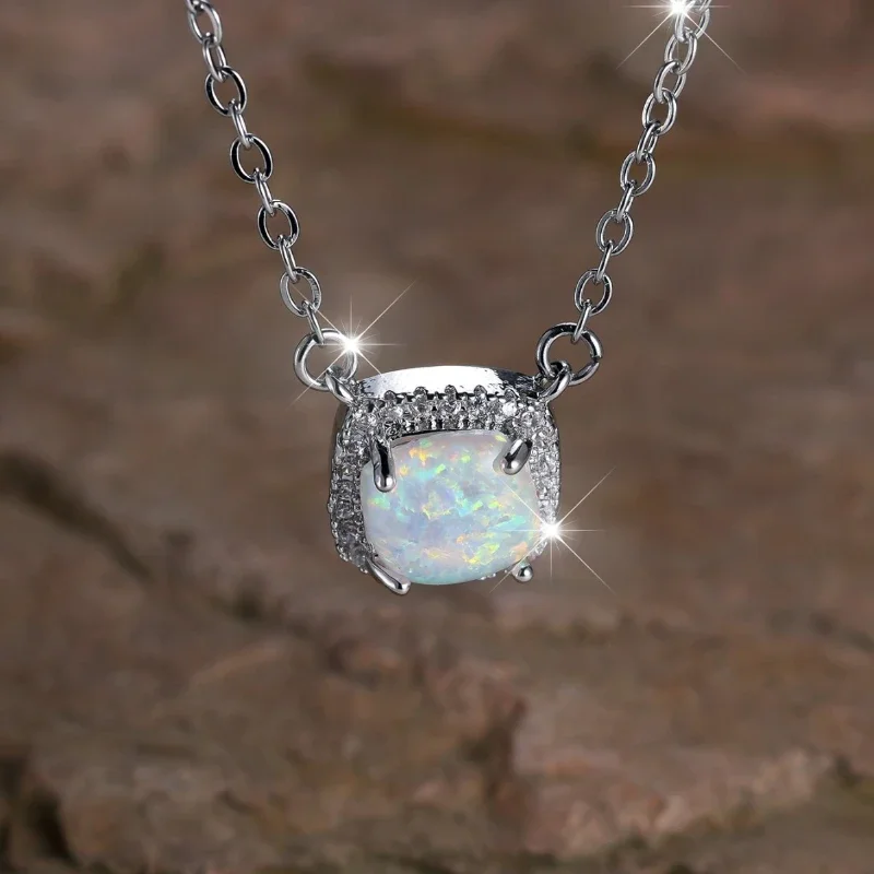 White Zircon Necklace for Wome - Women'S Accessories Australia ulasan dan harga