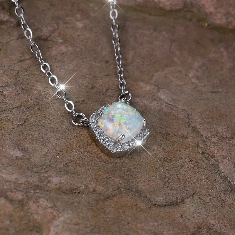 White Zircon Necklace for Wome - Women'S Accessories Australia ulasan dan harga