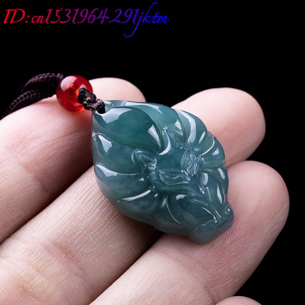Natural Burmese Jadeite Fox Pe - Women Accessories Products ulasan dan harga