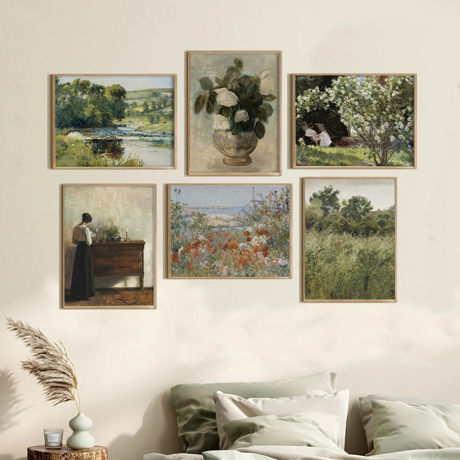 Rural Nature Landscape Wall Ar - Women'S Accessories Louis Vuitton ulasan dan harga