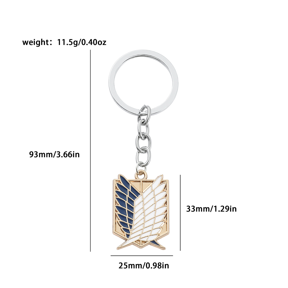 Anime Attack on Titan Enamel B - Women Accessories Products ulasan dan harga