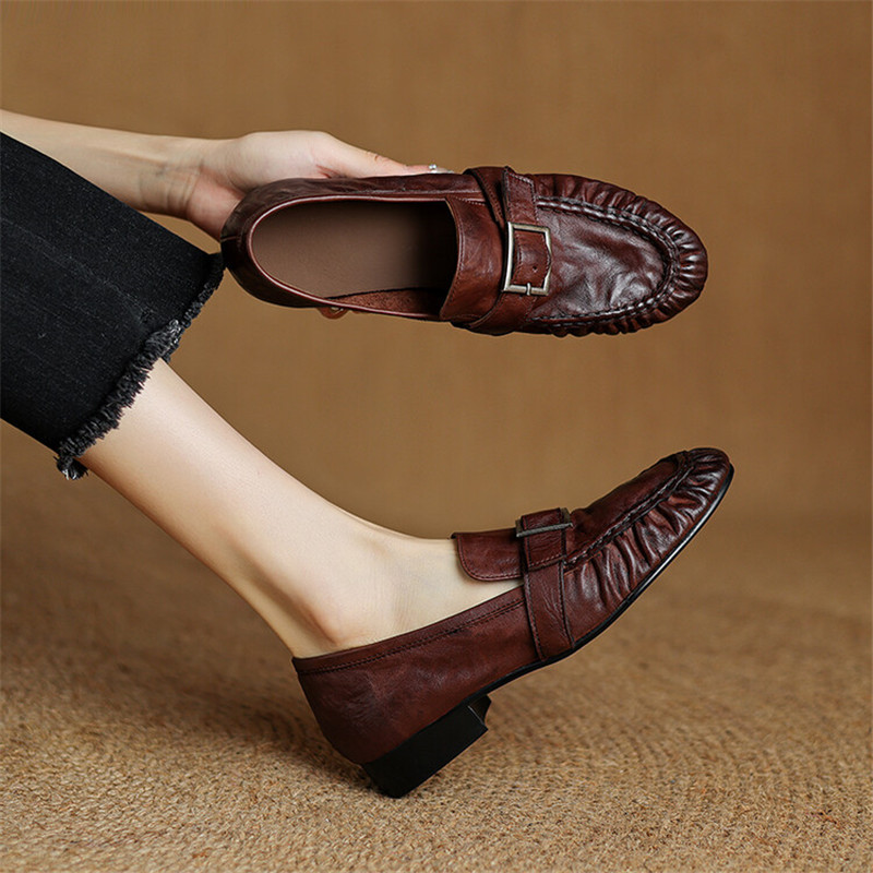 New Autumn Genuine Leather Wom - Women'S Shoes And Accessories ulasan dan harga