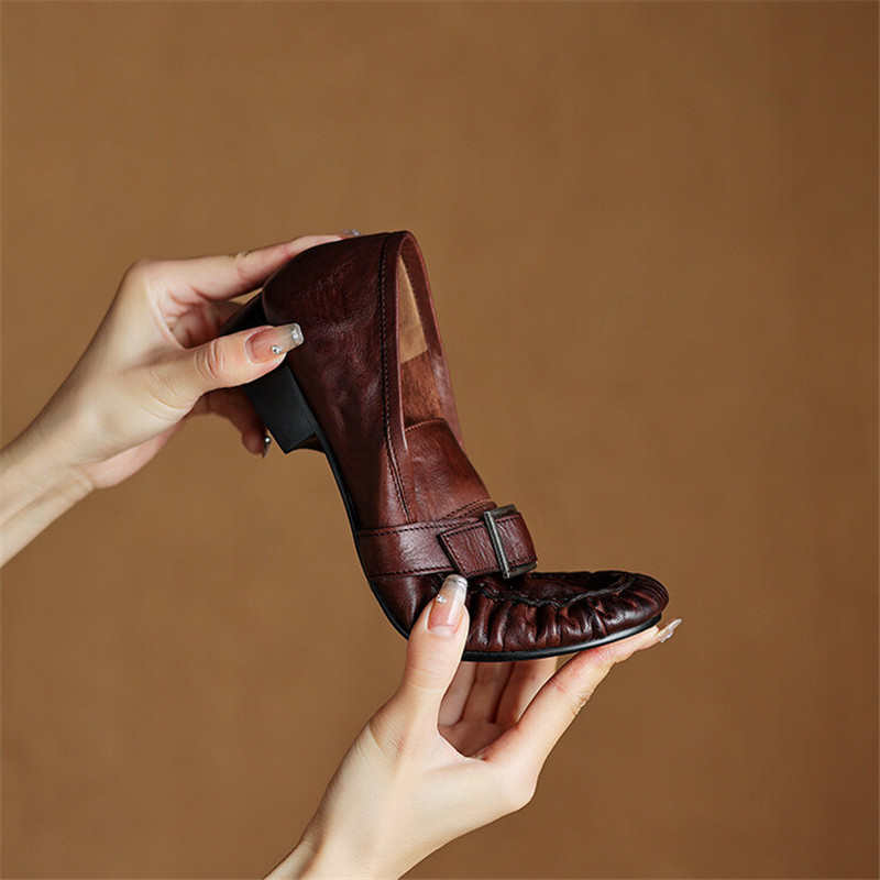 New Autumn Genuine Leather Wom - Women'S Shoes And Accessories ulasan dan harga