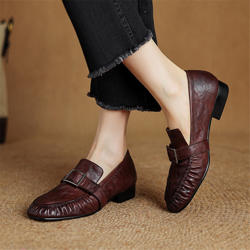 New Autumn Genuine Leather Wom - Women'S Shoes And Accessories ulasan dan harga