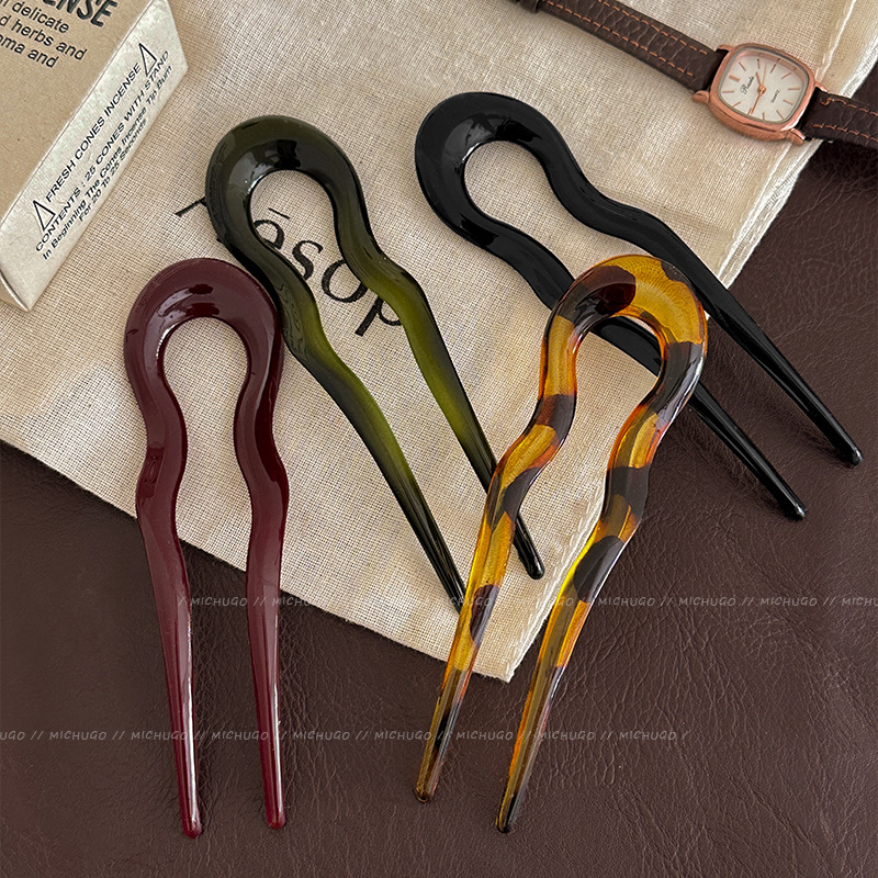 2026 U-Shaped Hair Fork Fashio - Hair Fork Stick ulasan dan harga