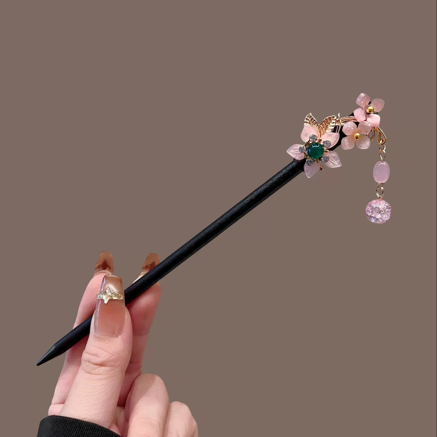 Antique Wooden Hairpin Women's - Hair Fork Stick ulasan dan harga