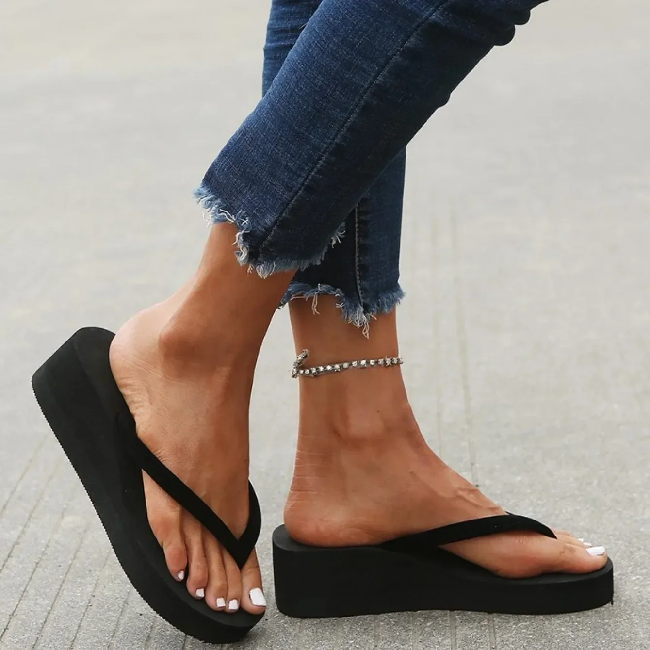 Slippers Summer Shoes Women We - Women'S Shoes And Accessories ulasan dan harga