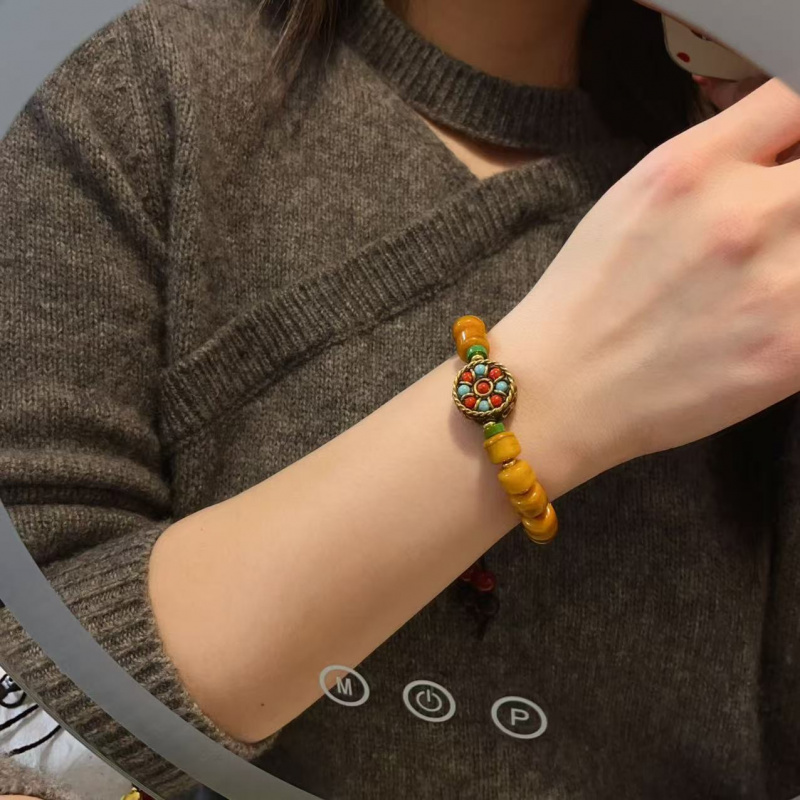 Yak Bone Matching Nepal Bracel - Women Accessories Nepal ulasan dan harga