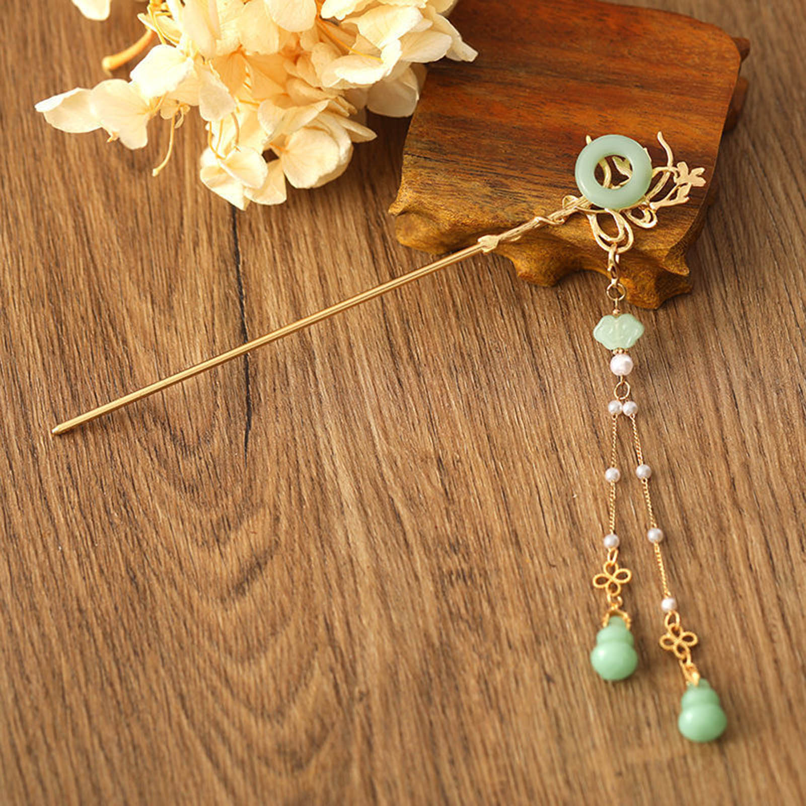 Chinese Style Glass Hairpin Fo - Women Accessories Shop ulasan dan harga