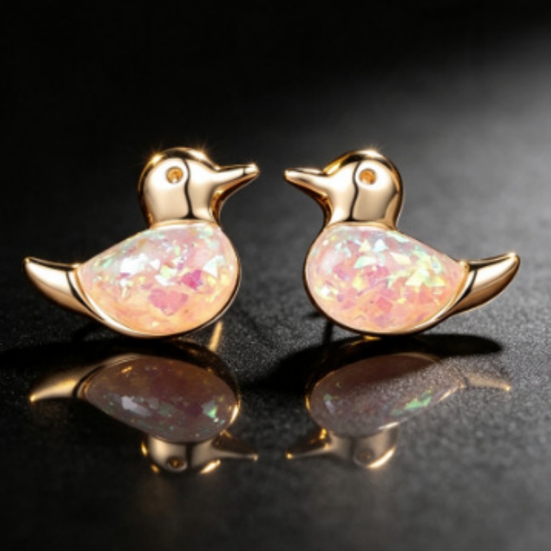 Korean Cute Yellow Duck White  - Women'S Accessories Australia ulasan dan harga