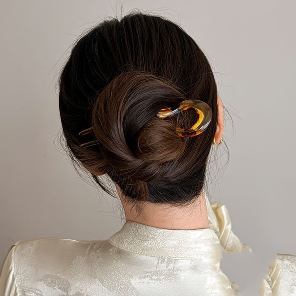 U-Shaped Hair Fork Fashion Tor - Women Accessories Shop ulasan dan harga