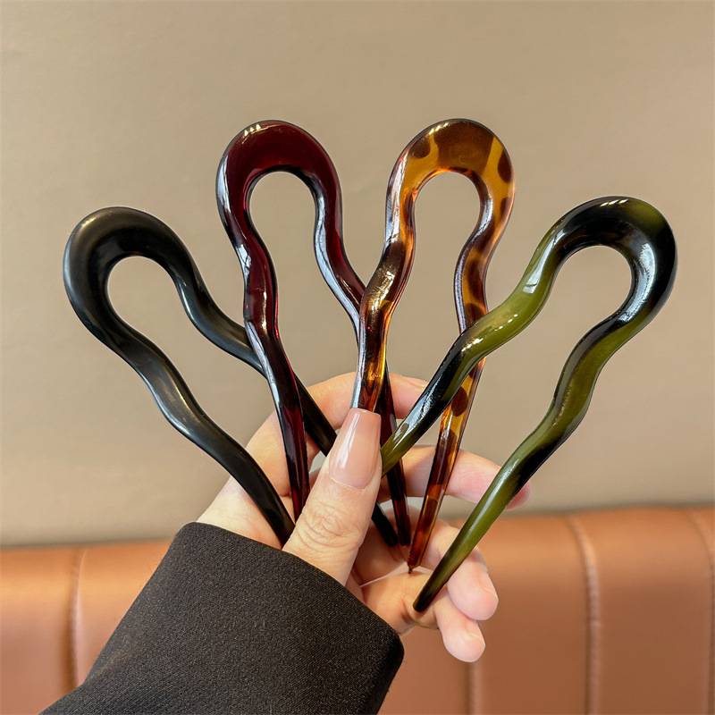 U-Shaped Hair Fork Fashion Tor - Women Accessories Shop ulasan dan harga