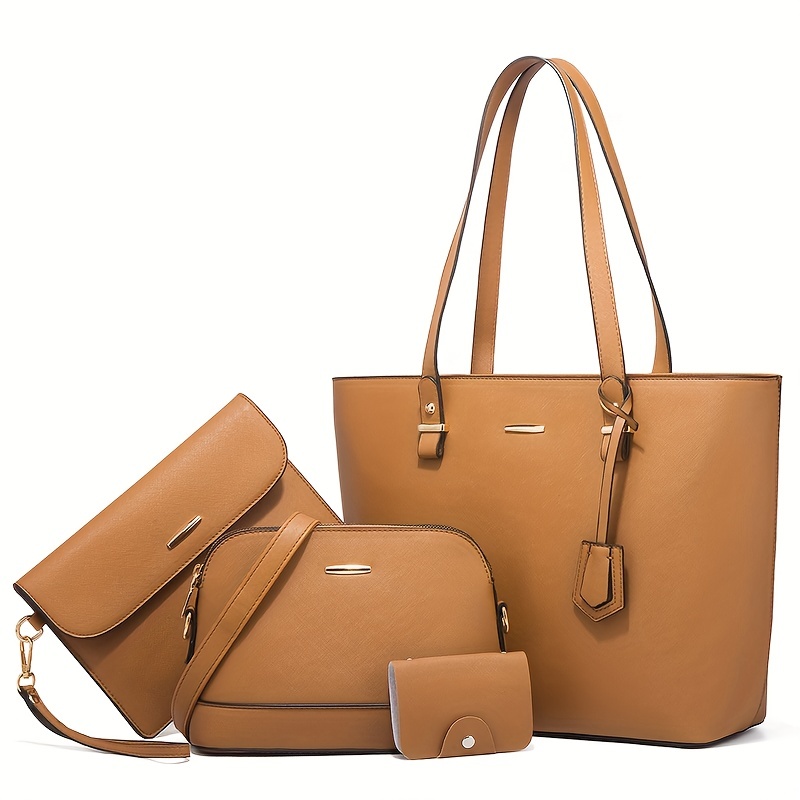 4pcs Fashion Women's Bag Sets  - Women'S Accessories For Suit ulasan dan harga