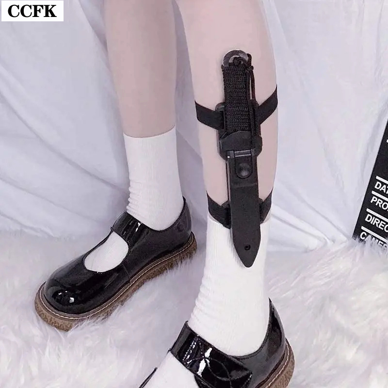 Goth Leg Ring Kawaii Knife Pro - Women'S Emo Accessories ulasan dan harga