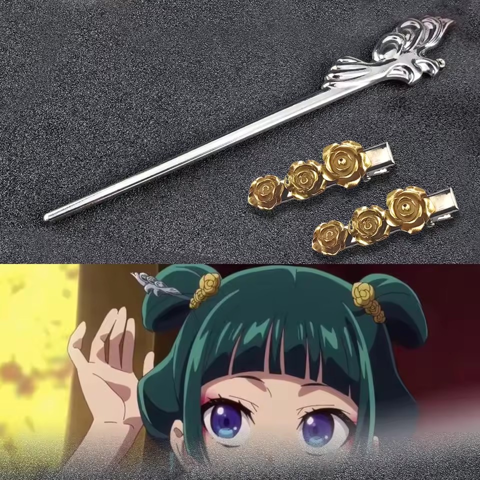 Apothecary Diaries Alloy Hairp - Hair Fork Stick ulasan dan harga